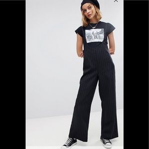 Reclaimed vintage pants with suspenders, overalls